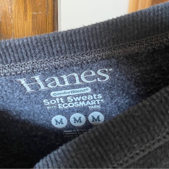 Classic Hanes Grey Crewneck Sweater - Picture 2 of 3